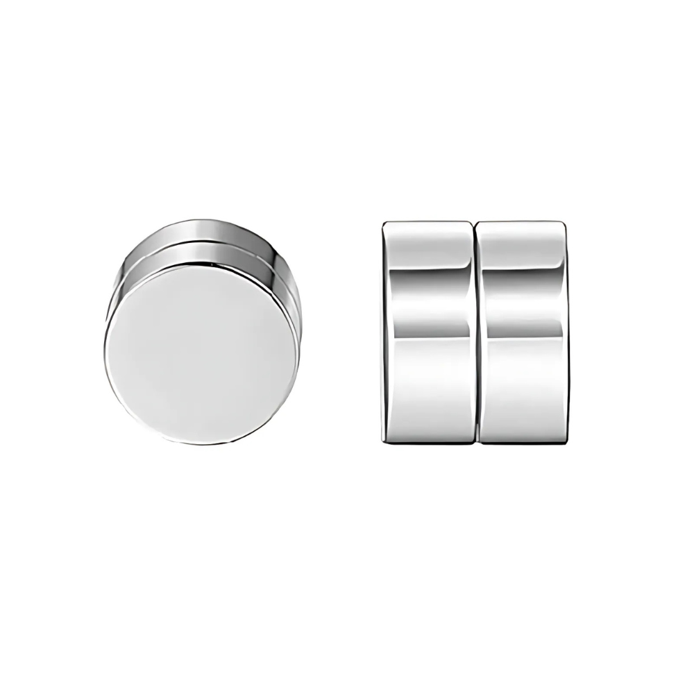 Premium Unisex Magnetic Crystal Design Stud Earrings