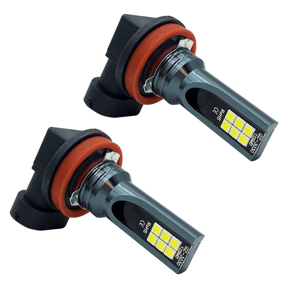 High Brightness Plug In Car Fog Lights H8 H9 H11
