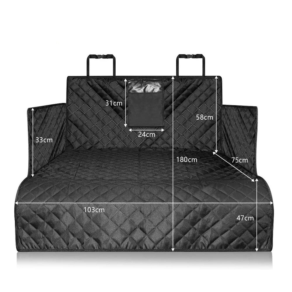 Dog trunk seat cover for SUVs