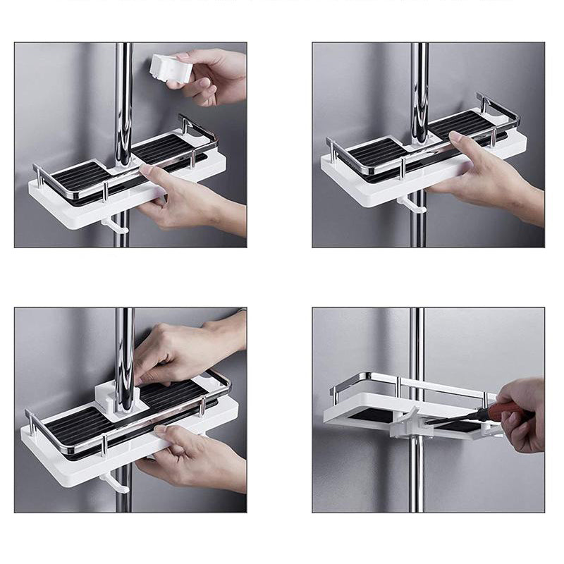 Shower Caddy – No-Drill Installation!