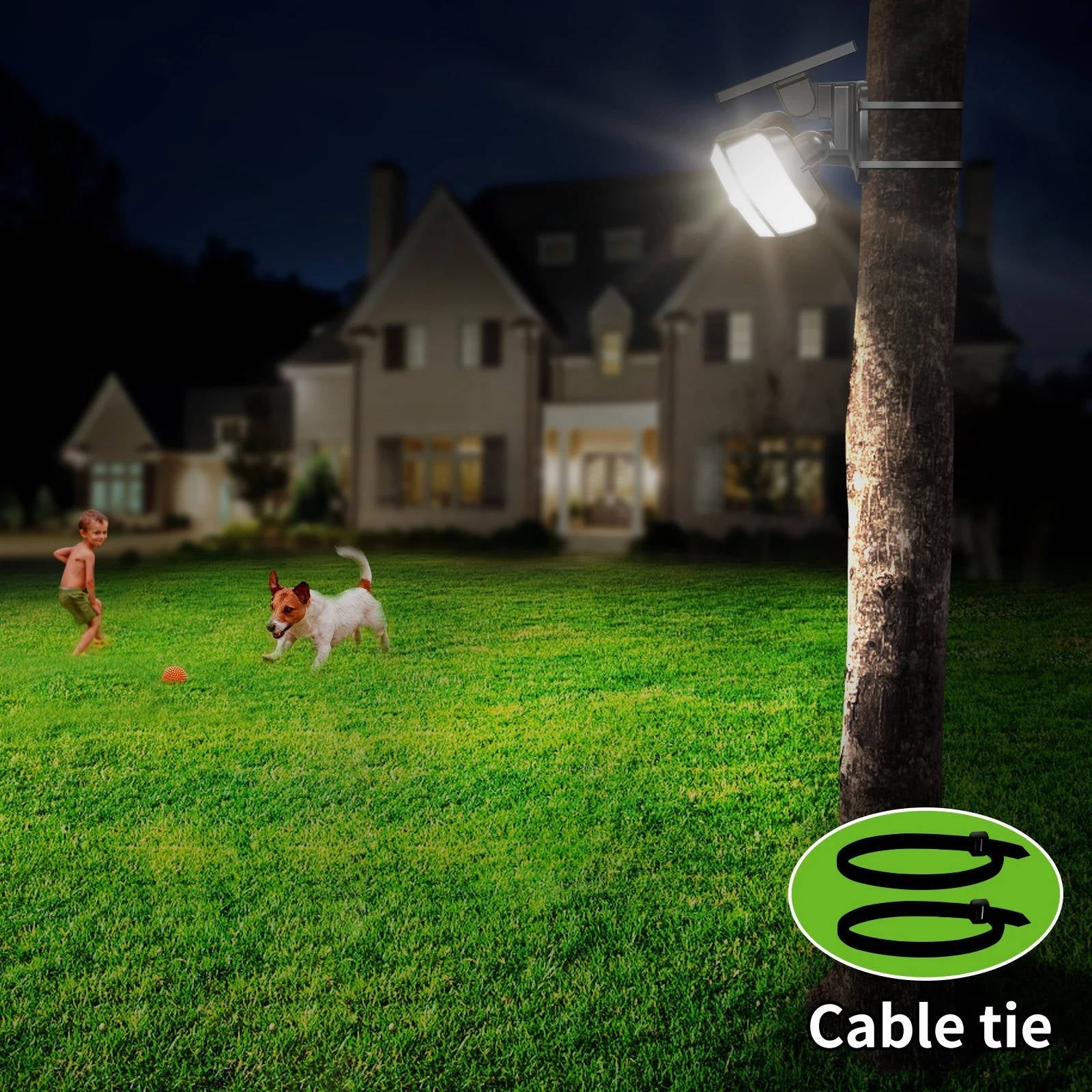 Solar Powered Flood Lights With Motion Sensor