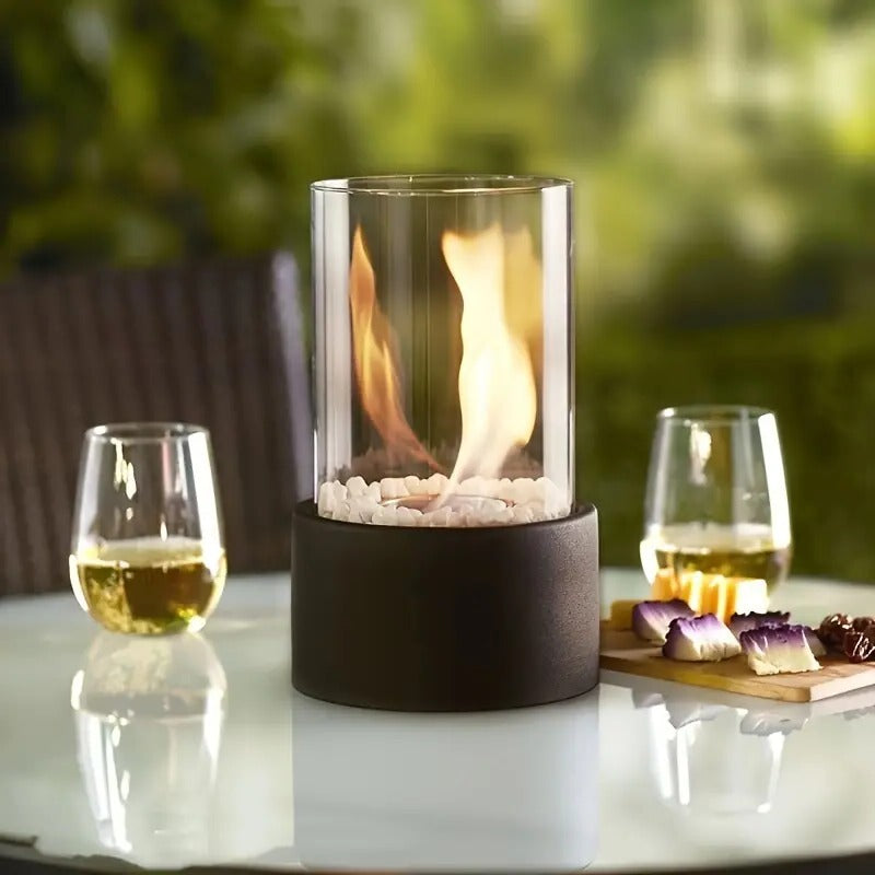 Portable Glass Tabletop Fireplace