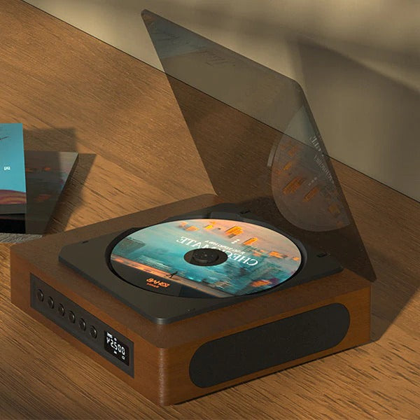 Bluetooth Retro CD Player with Type C Port