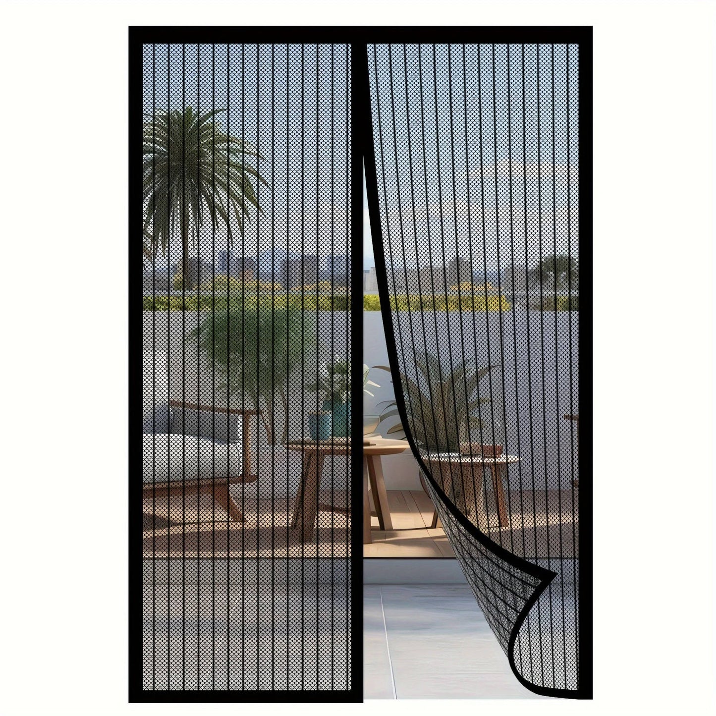 Magnetic Screen Door Custom Sizes