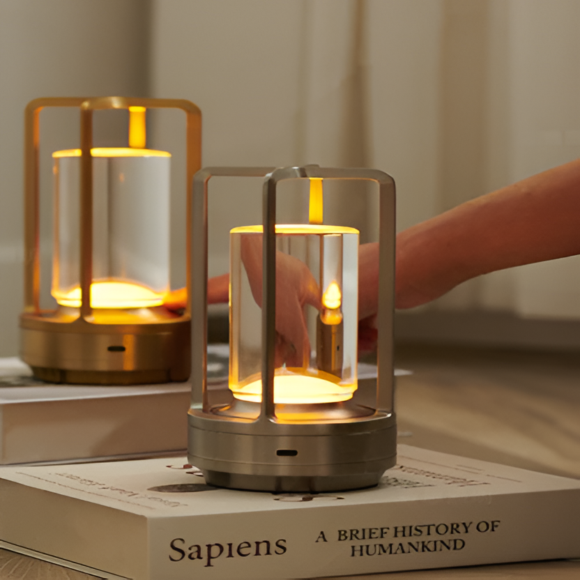 Modern Wireless Nordic Table And Nightstand Lamp With Touch Control