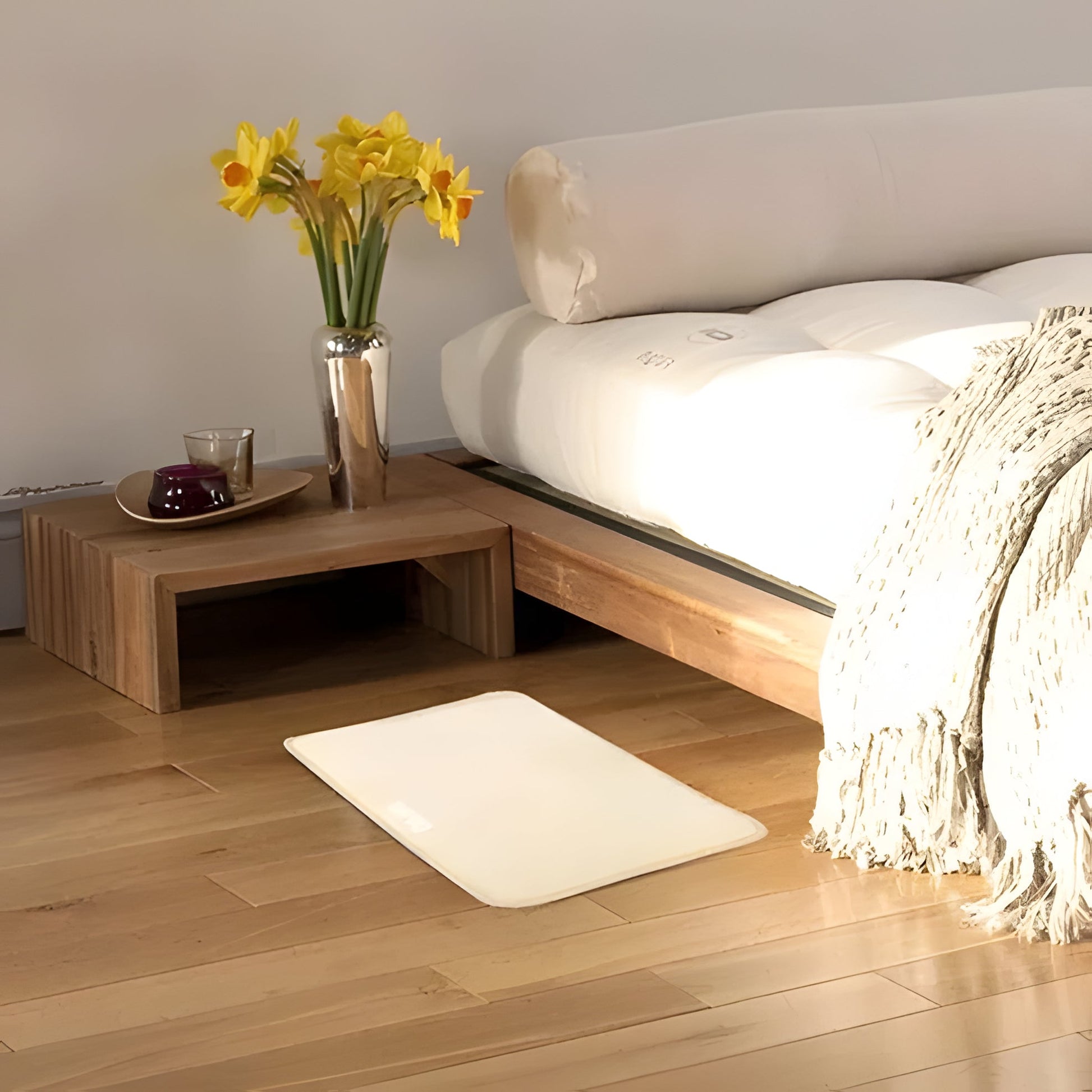 Smart Rug Carpet Alarm Clock | Soft Carpet Alarm for Heavy Sleepers - Lazy Alarms & Home Decoration